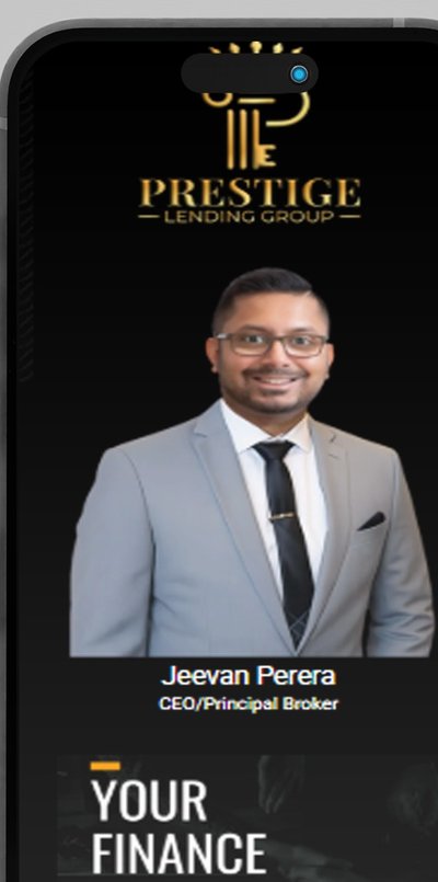 Prestige Lending Group digital business card